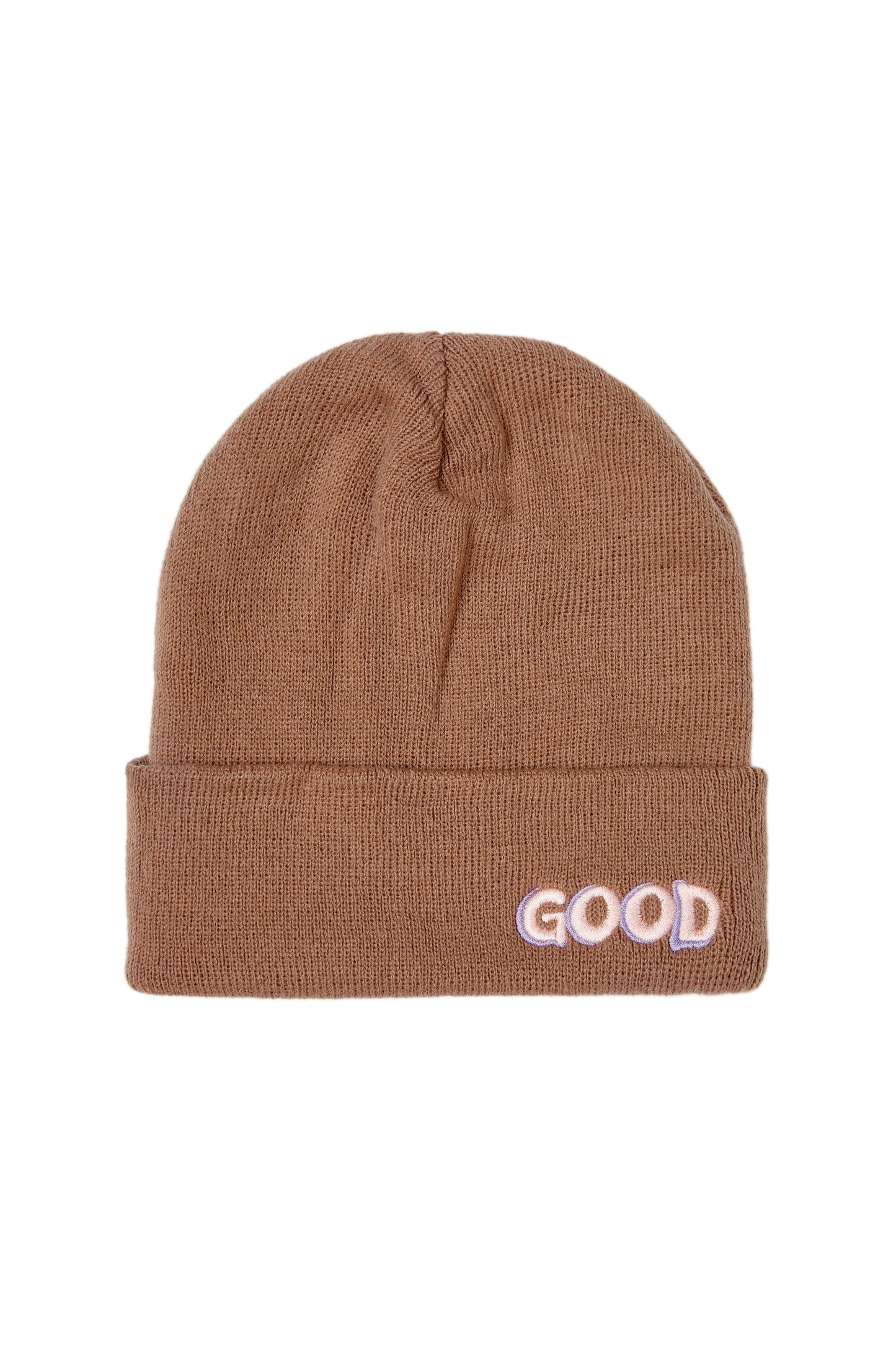 BROWN GOOD BEANIE