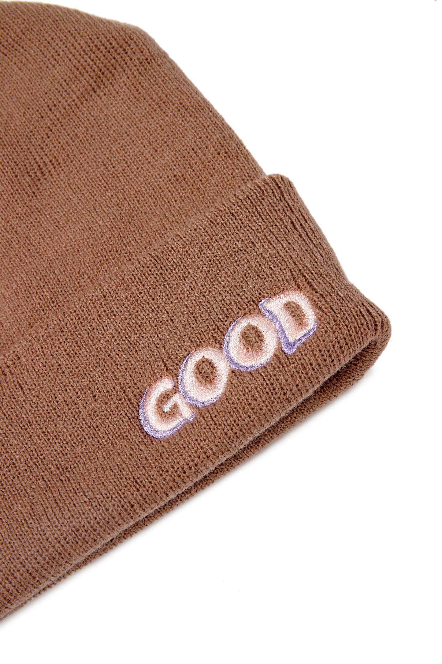 BROWN GOOD BEANIE